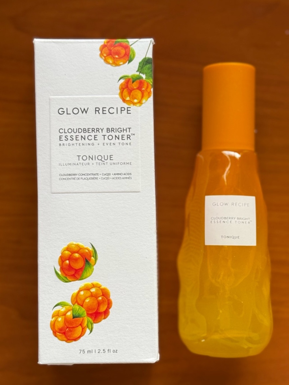 Glow Recipe Cloudberry Bright Essence Toner 75ml Full Size NIB